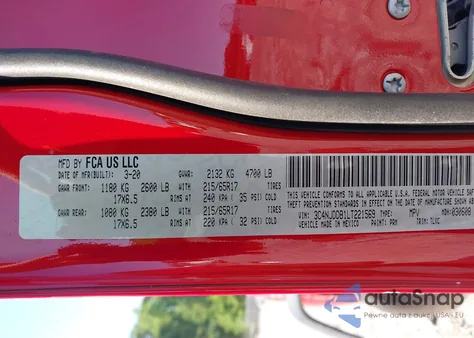 2020 Jeep Compass Trailhawk 4X4 from USA, damaged, VIN 3C4NJDDB1LT221569